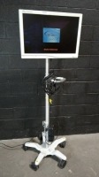 STRYKER WISE ENDOSCOPY MONITOR ON ROLLING STAND