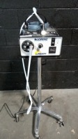 W. LORENZ 88-6000 LIGHT SOURCE WITH HEADSET ON ROLLING STAND