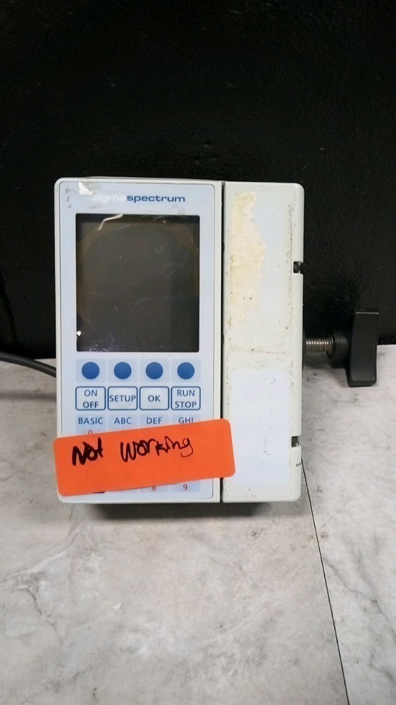 SIGMA SPECTRUM INFUSION PUMP