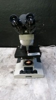 REICHERT MICROSTAR IV LAB MICROSCOPE WITH EYEPIECES BOTH (10X) & 4 OBJECTIVES