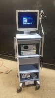 BOSTON SCIENTIFIC ENDOSCOPY SYSTEM TO INCLUDE SPYGLASS CAMERA CONTROL UNIT, LIGHT SOURCE, IRRIGATION PUMP & SONY MONITOR