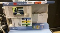 DRAGER FABIUS OS ANESTHESIA MACHINE WITH (3.37B SOFTWARE VERSION, VOLUME CONTROL, PRESSURE CONTROL, PRESSURE SUPPORT, MAN SPONT), INFINITY DELTA MONITOR & SCIO FOUR PLUS GAS MODULE