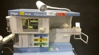 DRAGER FABIUS GS ANESTHESIA MACHINE WITH (3.21 SOFTWARE VERSION, VOLUME CONTROL, PRESSURE CONTROL, PRESSURE SUPPORT, SIMV/PS, MAN SPONT)