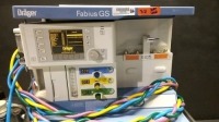 DRAGER FABIUS GS ANESTHESIA MACHINE WITH (3.21 SOFTWARE VERSION, VOLUME CONTROL, PRESSURE CONTROL, PRESSURE SUPPORT, SIMV/PS, MAN SPONT)