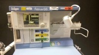 DRAGER FABIUS GS ANESTHESIA MACHINE WITH (3.11 SOFTWARE VERSION, VOLUME CONTROL, PRESSURE CONTROL, PRESSURE SUPPORT, SIMV/PS, MAN SPONT)