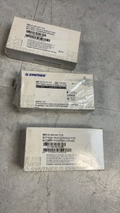 LOT OF SYNTHES BATTERY PACKS