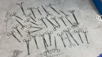 LOT OF BABCOCK FORCEPS