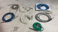 LOT OF FIBER OPTIC LIGHT CABLES