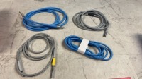 LOT OF FIBER OPTIC LIGHT CABLES