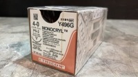 ETHICON (REF: Y496G) MONOCRYL 4-0 SUTURE EXP 2025-06-30