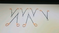 LOT OF WECK 523178 RIGHT ANGLE HEMOCLIP APPLYING FORCEPS 11