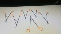 LOT OF WECK 523178 RIGHT ANGLE HEMOCLIP APPLYING FORCEPS 11