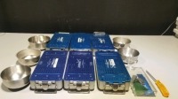 LOT OF EMPTY INSTRUMENT CASES & TRAYS