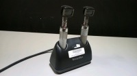 WELCH ALLYN OTO/OPTHALMOSCOPE WITH 7114X CHARGER & HEADS