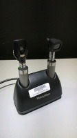 WELCH ALLYN OTO/OPTHALMOSCOPE WITH 7114X CHARGER & HEADS