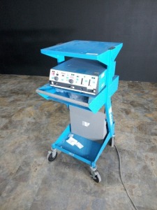 VALLEYLAB II ARGON GAS DELIVERY UNIT ON CART