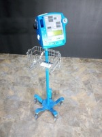 GE PRO 400 VITAL SIGN MONITOR ON ROLLING STAND