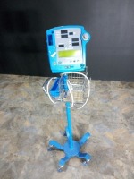 GE PRO 400 VITAL SIGN MONITOR ON ROLLING STAND