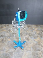 GE CARESCAPE V100 VITAL SIGN MONITOR ON ROLLING STAND