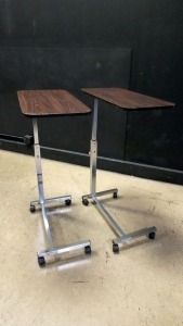 LOT OF OVERBED TABLES