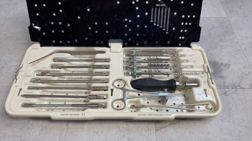 DEPUY QUICKSET SCREW SYSTEM INSTRUMENT SET