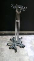 LOT OF IV POLES