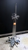 LOT OF IV POLES