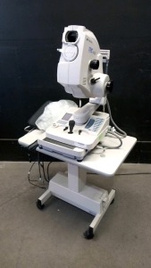 TOPCON TRC-50DX RETINAL CAMERA WITH ROLLING STAND