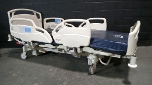 HILL-ROM CARE ASSIST HOSPITAL BED W/HEAD & FOOTBOARD & SCALE