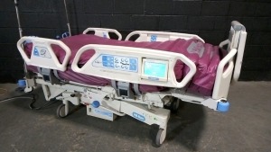 HILL-ROM TOTALCARE P1900 HOSPITAL BED W/SCALE & FOOTBOARD