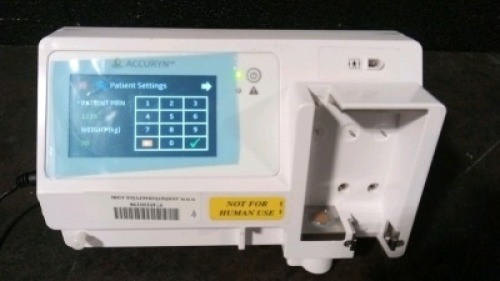 DEMO ACCURYN URINE MONITORING SYSTEM