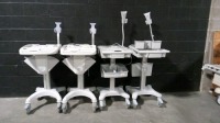 GE ECG/EKG ROLLING CARTS