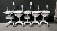 GE ECG/EKG ROLLING CARTS