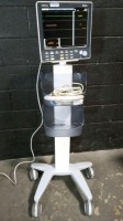 MINDRAY PASSPORT V PATIENT MONITOR ON ROLLING STAND