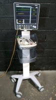 MINDRAY PASSPORT V PATIENT MONITOR ON ROLLING STAND