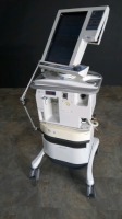 NELLCOR PURITAN BENNET 840 VENTILATOR WITH COMPRESSOR ON ROLLING STAND