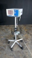 HOSPIRA CONTINUOUS CARDIAC OUTPUT COMPUTER ON ROLLING STAND