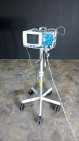 HOSPIRA CONTINUOUS CARDIAC OUTPUT COMPUTER ON ROLLING STAND