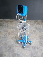 GE CARESCAPE V100 VITAL SIGN MONITOR ON ROLLING STAND