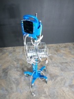 GE PROCARE VITAL SIGN MONITOR ON ROLLING STAND