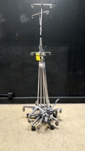LOT OF IV POLES