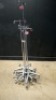 LOT OF IV POLES
