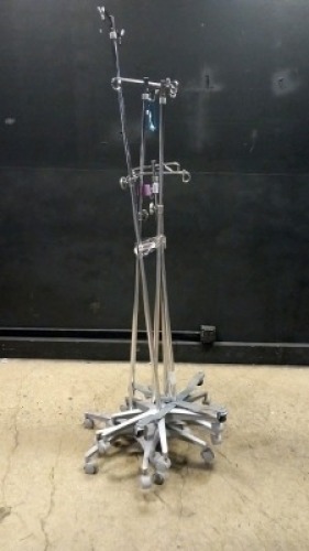LOT OF IV POLES