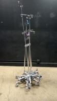 LOT OF IV POLES