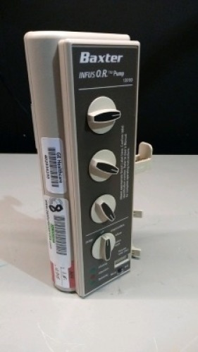 BAXTER INFUS O.R INFUSION PUMP