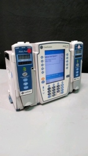 CAREFUSION ALARIS PC 8015 INFUSION PUMP WITH ALARIS PUMP 8100 SERIES MODULES