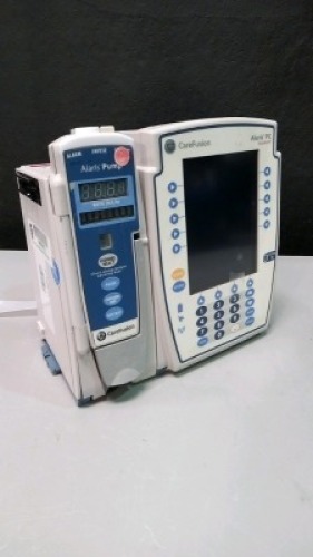 CAREFUSION ALARIS PC 8015 INFUSION PUMP WITH ALARIS PUMP 8100 SERIES MODULE
