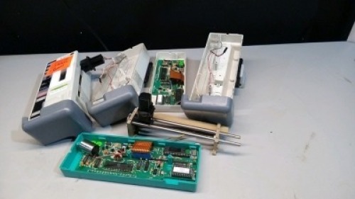 LOT OF BRAUN 360 INFUSER INFUSION PUMPS
