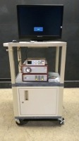 R. WOLF ENDOSCOPY SYSTEM TO INCLUDE 5512 (1 CCD) ENDOCAM CAMERA CONTROL UNIT, 5124 LP LIGHT SOURCE & MEDICAPTURE MEDICAP USB200 VIDEO RECORDER