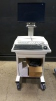GE CASE STRESS TEST WORKSTATION WITH T2100 TREADMILL